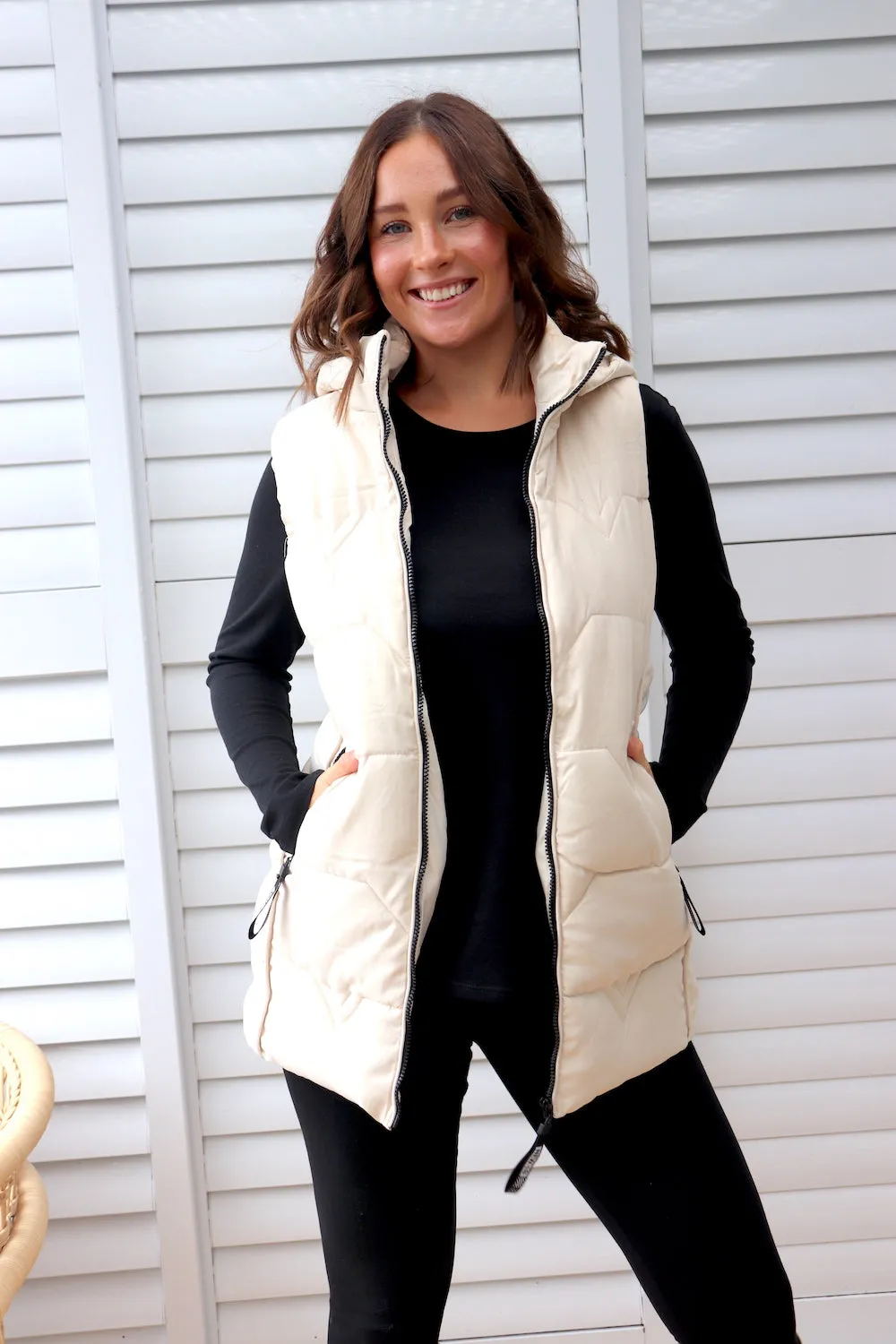 Ice Cream Puffer Vest