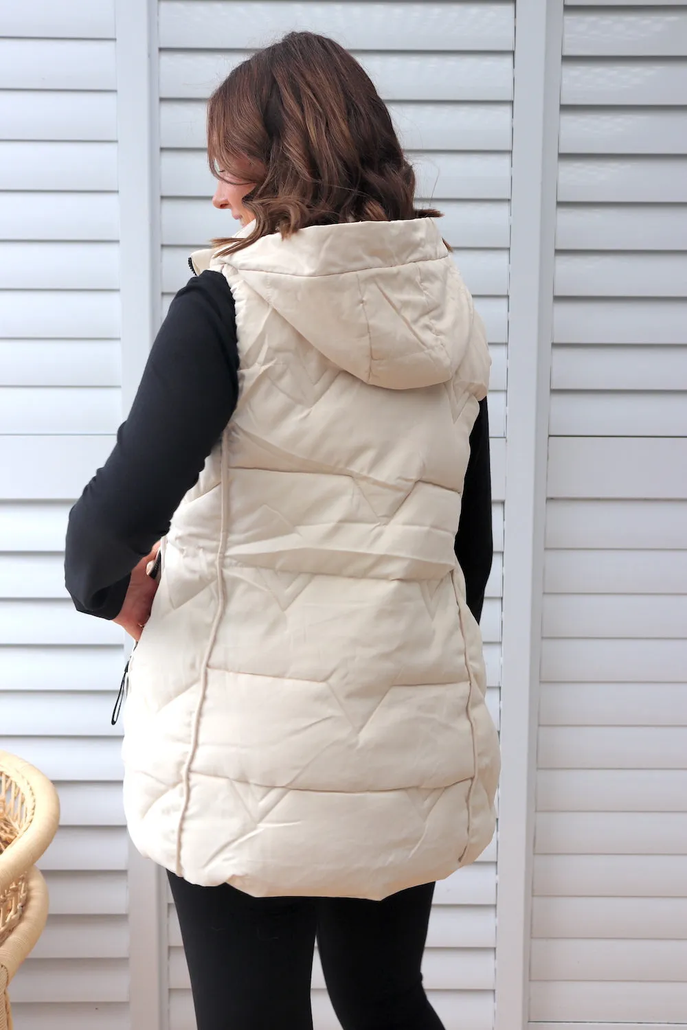 Ice Cream Puffer Vest