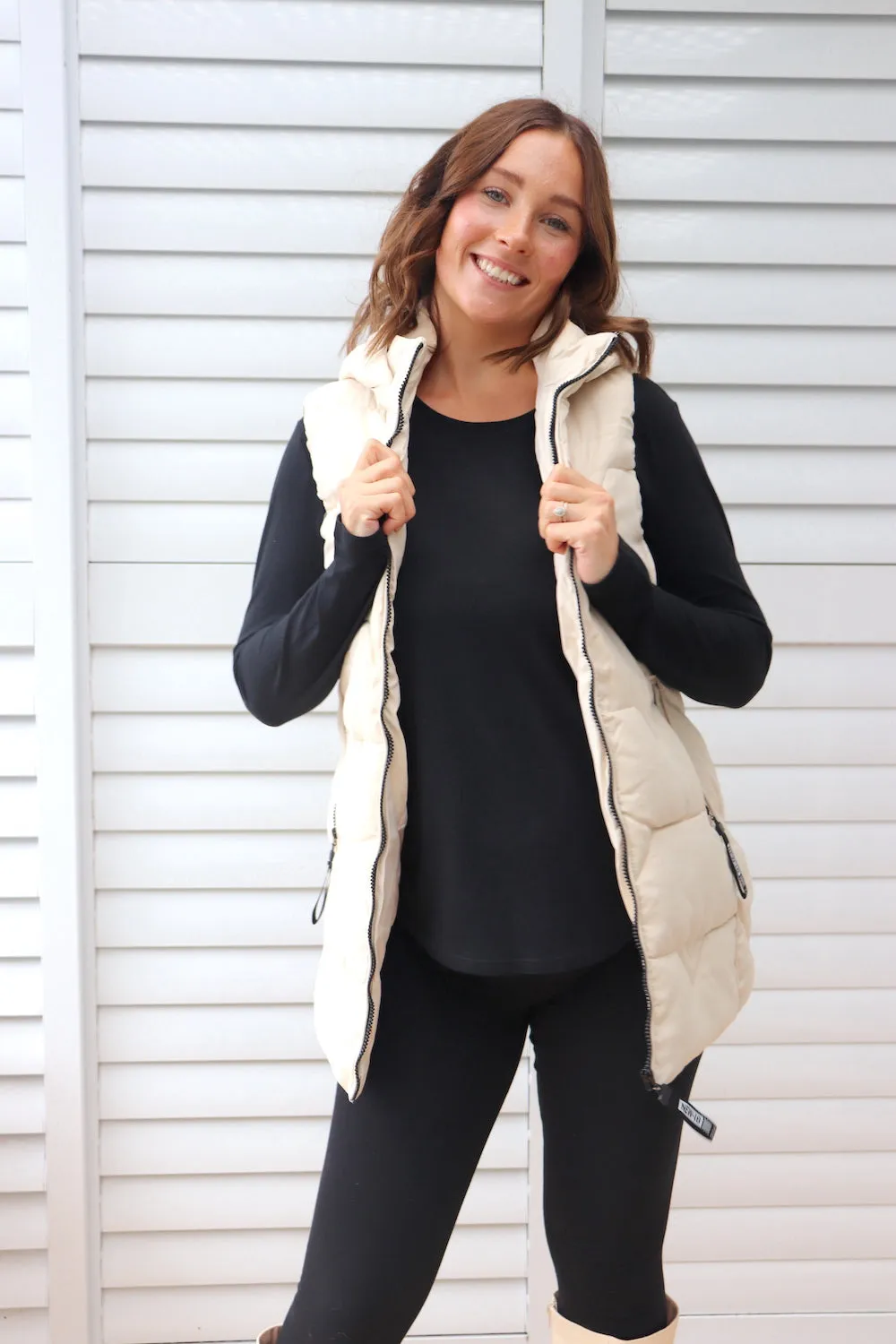 Ice Cream Puffer Vest