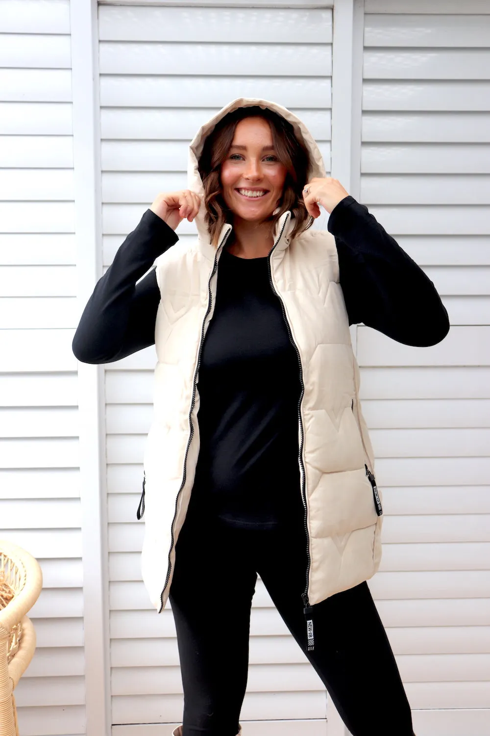 Ice Cream Puffer Vest