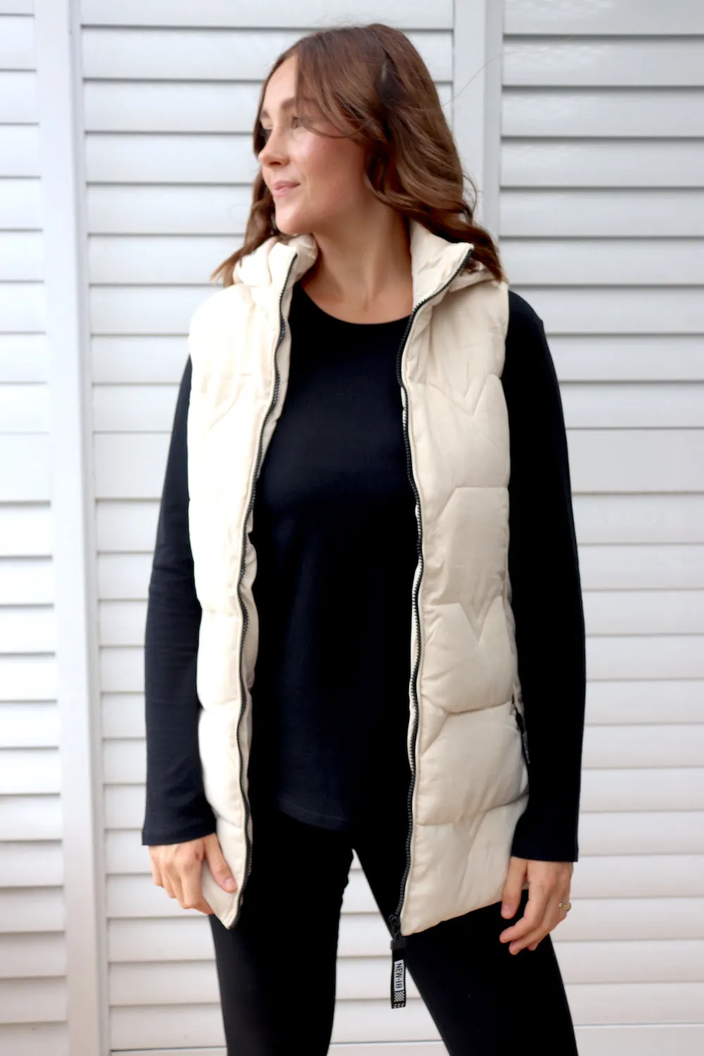 Ice Cream Puffer Vest