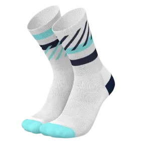 Incylence - Running Disrupts Long Sock - Navy Blue Mint