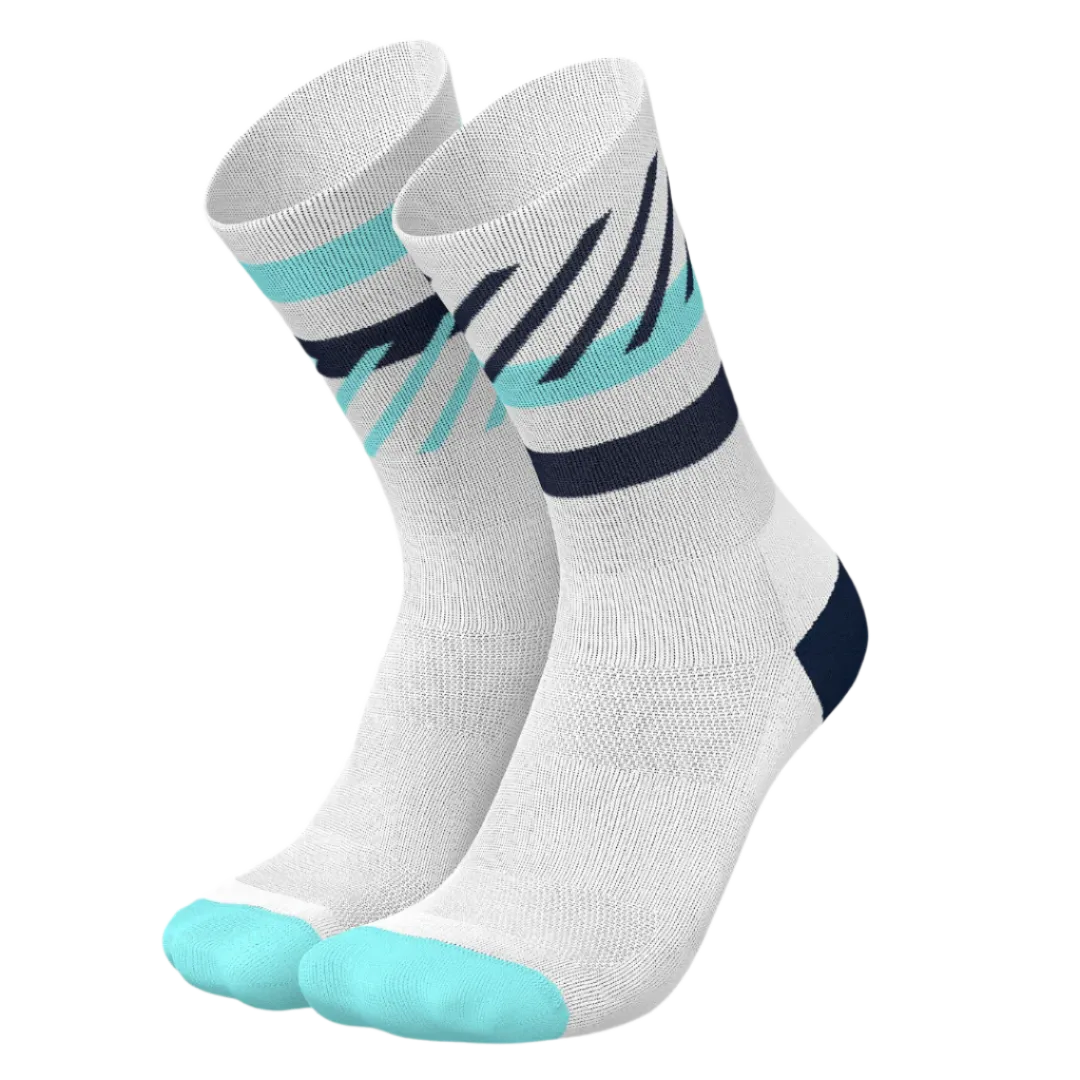 Incylence - Running Disrupts Long Sock - Navy Blue Mint