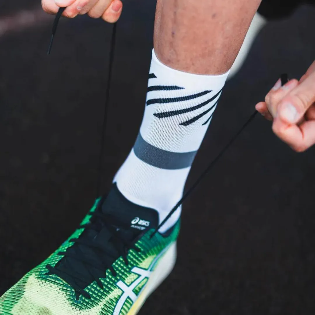 Incylence - Running Disrupts Long Sock - White