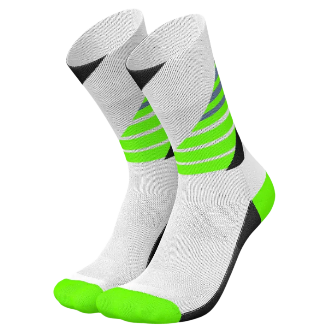 Incylence - Running Ladders Long Sock - Black Green (EUR 35-38)