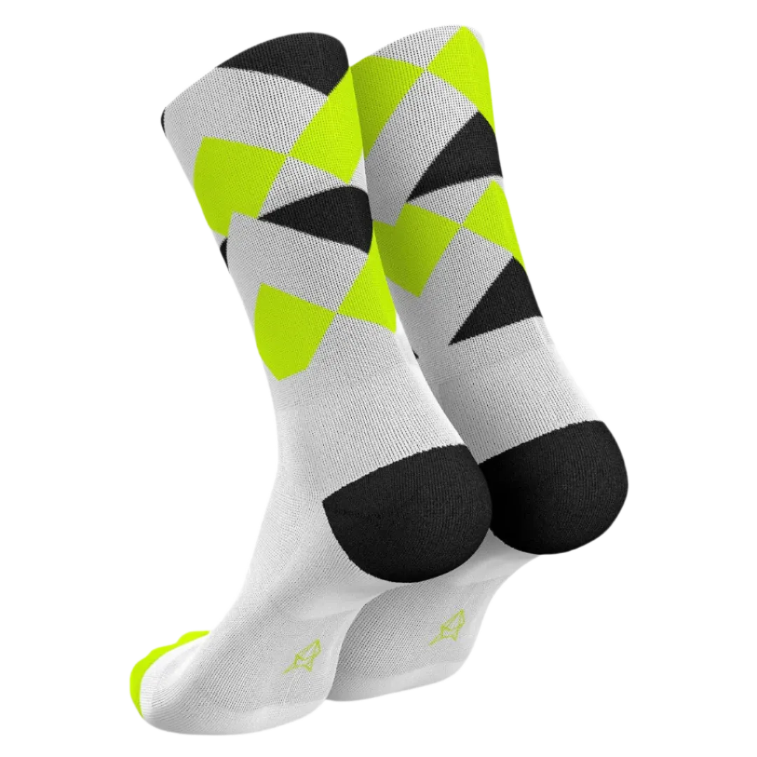 Incylence - Running Peaks Long Sock - White Canary (EUR 39-42)