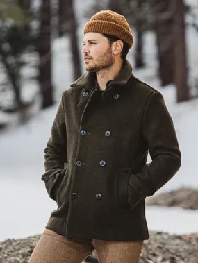 Kato by Hiroshi Kato Mallet Peacoat 21oz Military Green