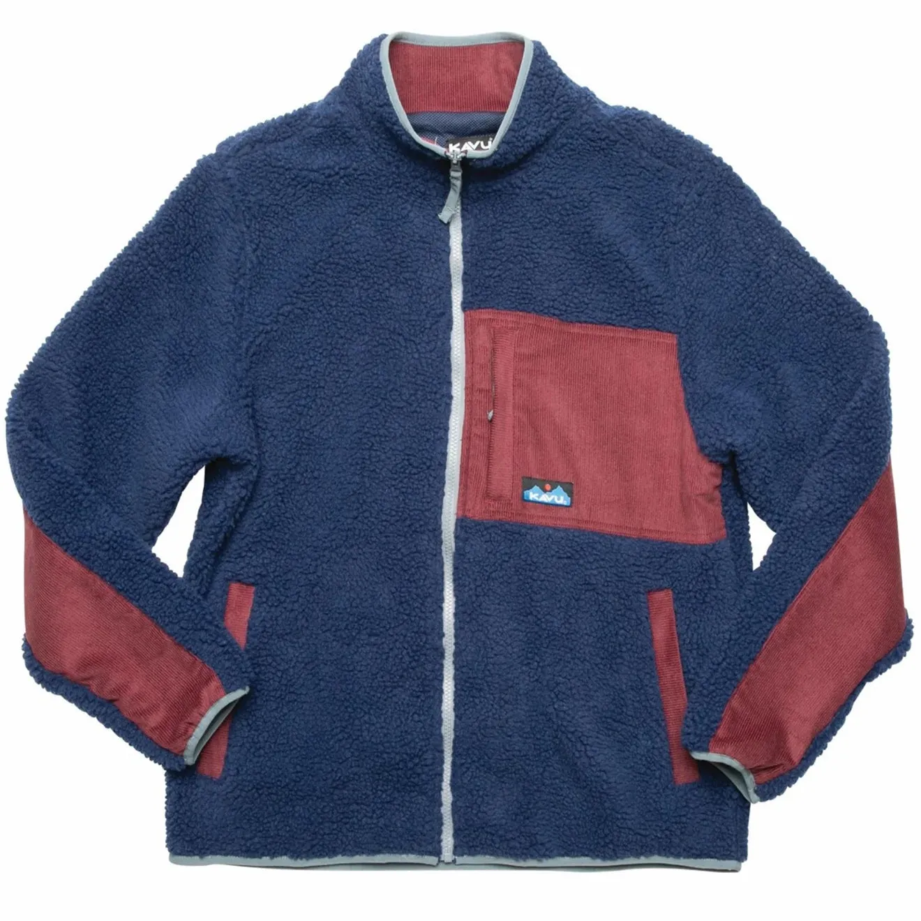 Kavu Wayside Fleece Mahogany Pond