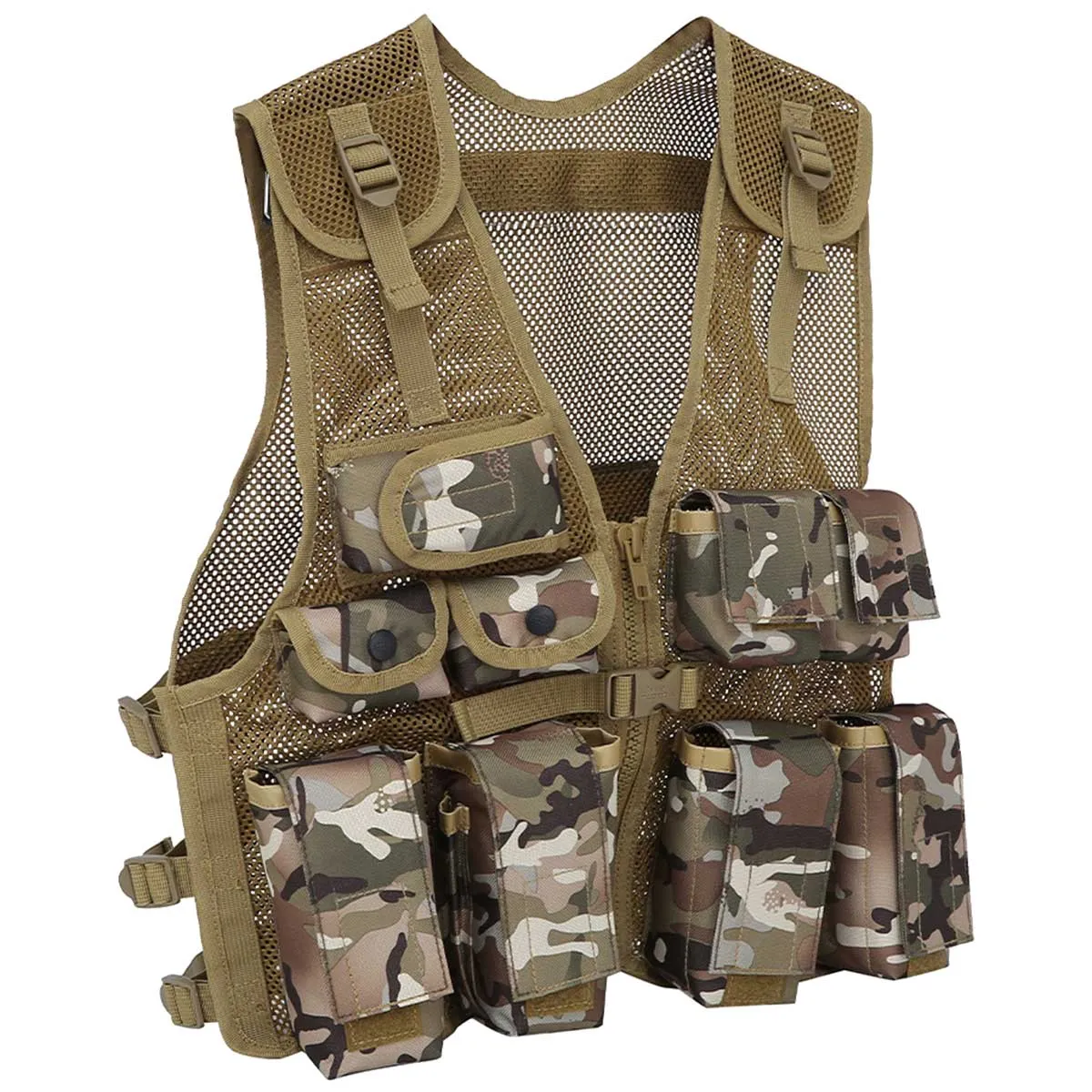 Kids Army Camo Combat Assault Vest