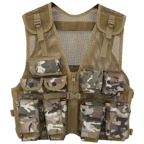 Kids Army Camo Combat Assault Vest