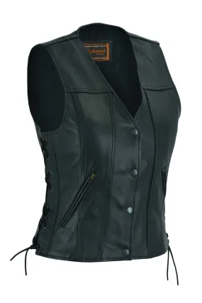 Leather Women's Soft Premium Leather Vest