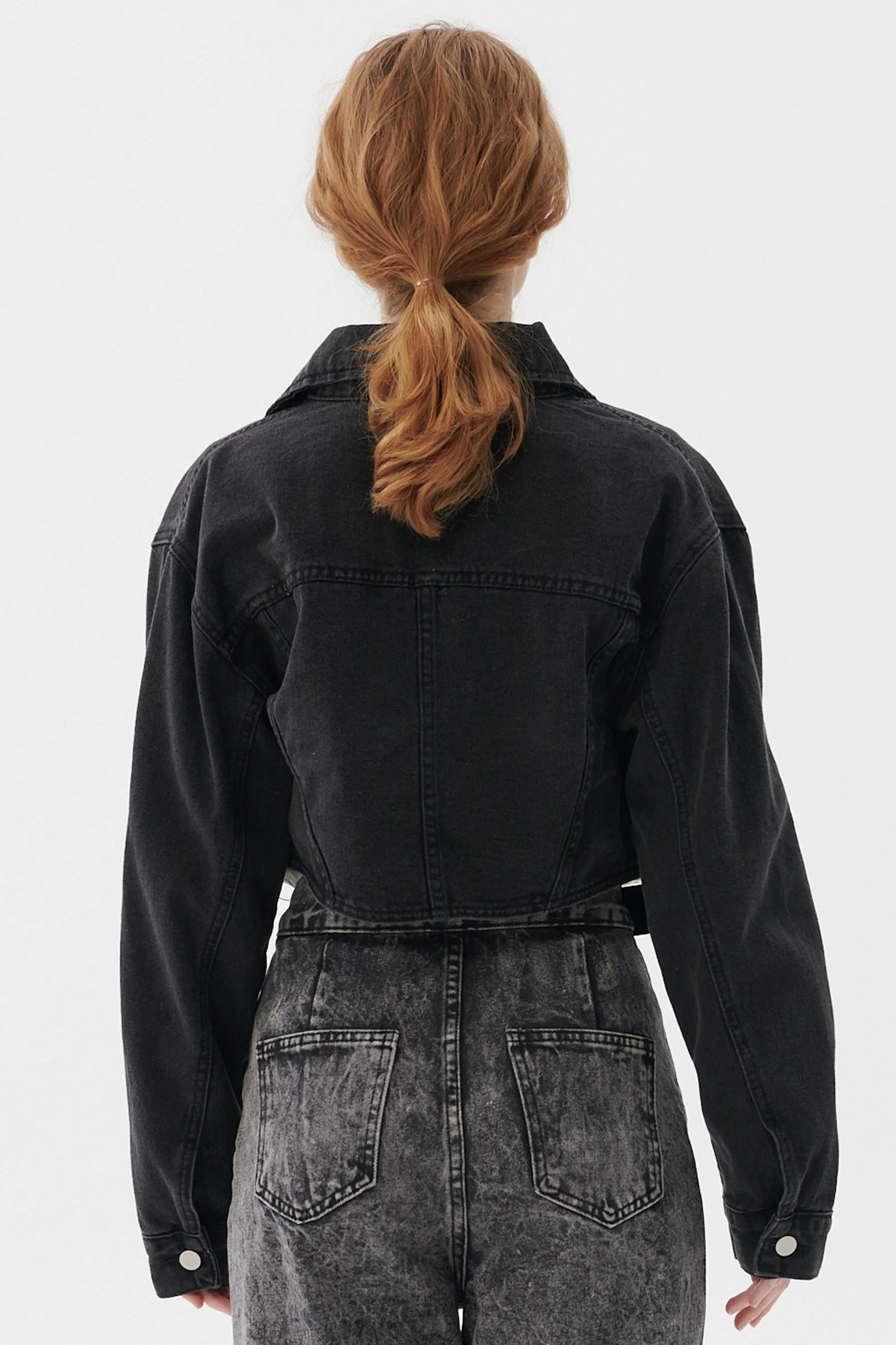 Lindsey Denim Cropped Jacket