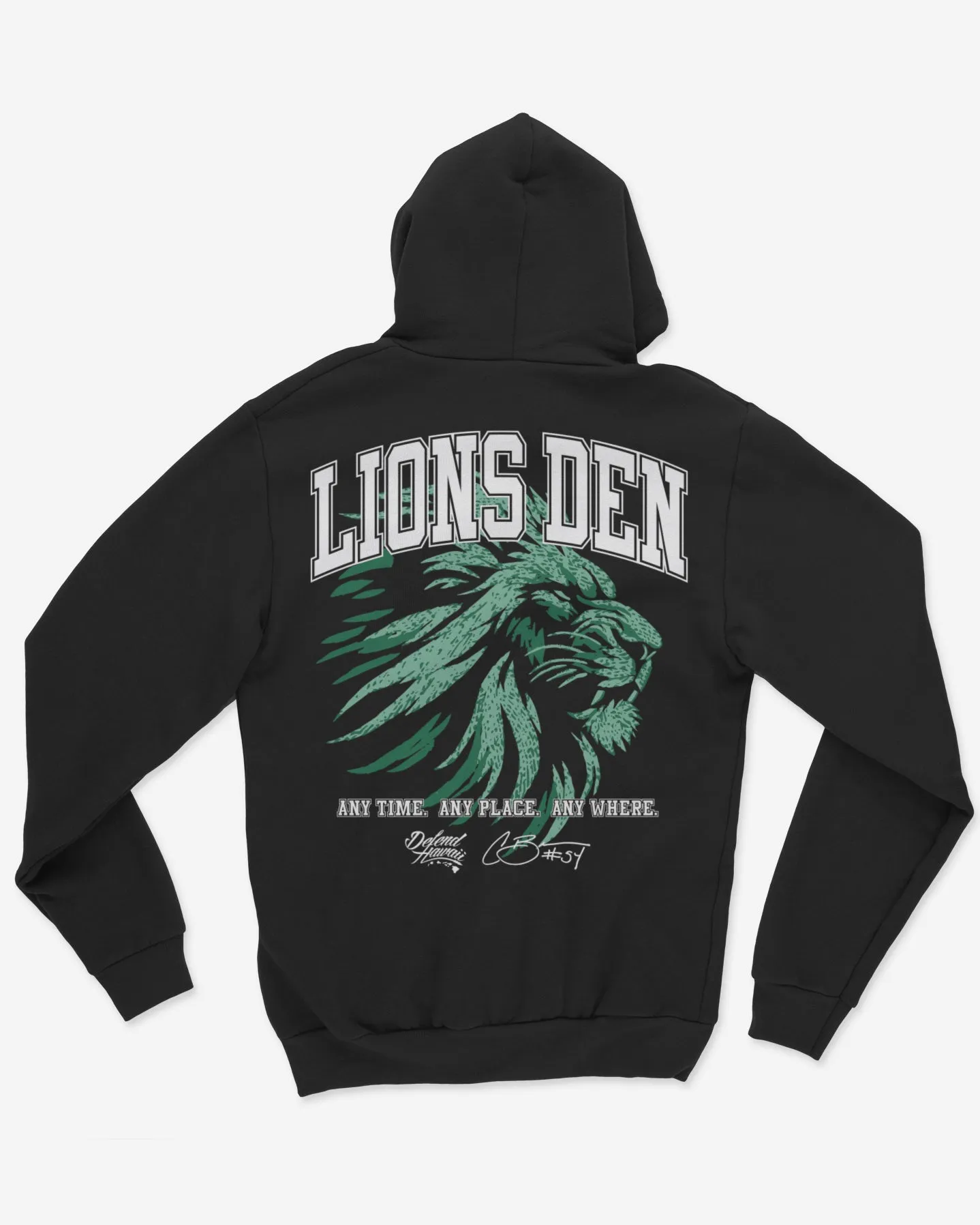 LIONS DEN '24 Black Pullover Hoodie