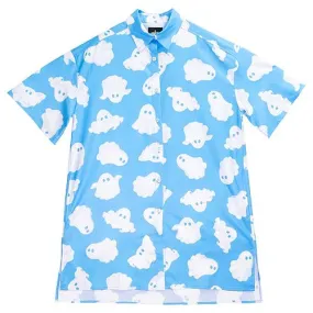 Listen Flavor blue ghost shirt