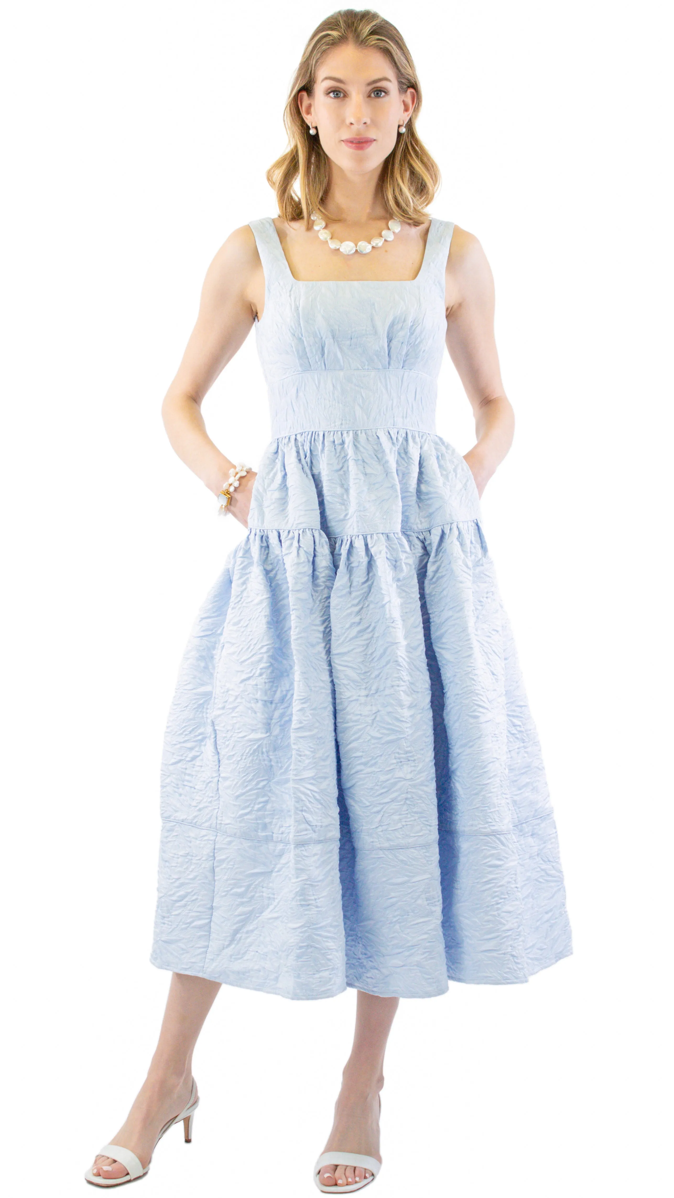 Mara Dress - Sky Blue