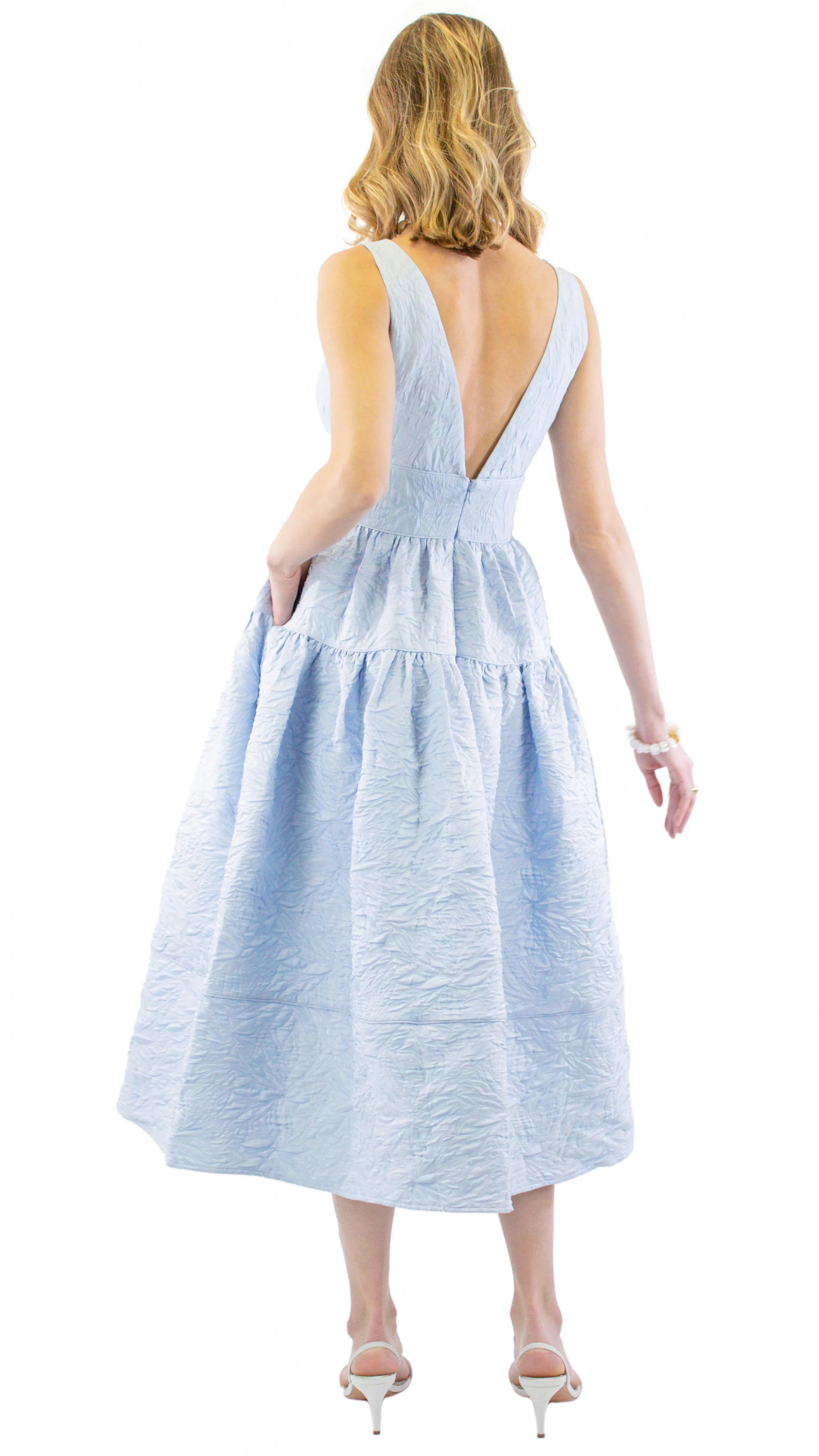 Mara Dress - Sky Blue