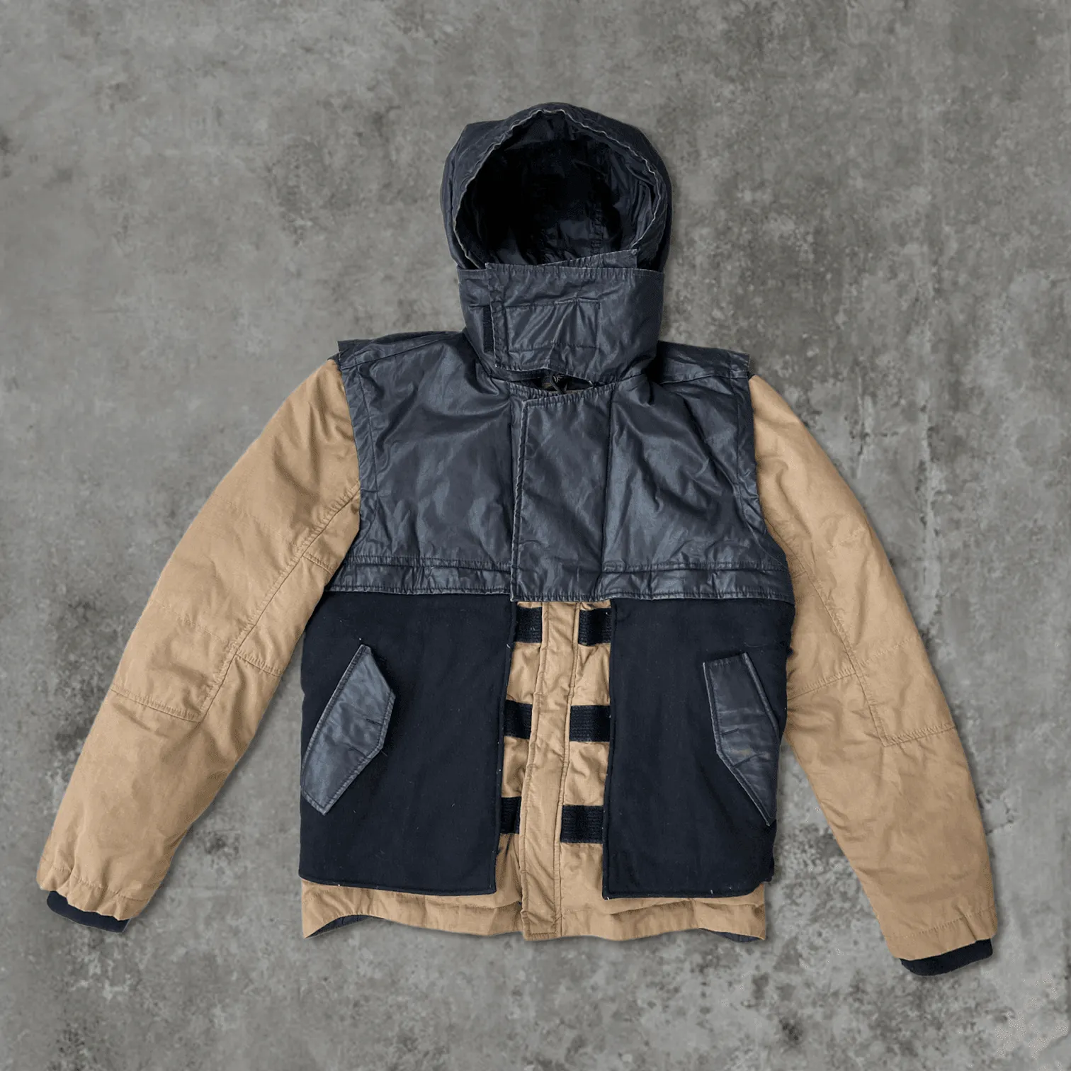 MARITHE FRANCOIS GIRBAUD MFG PUFFER JACKET - M