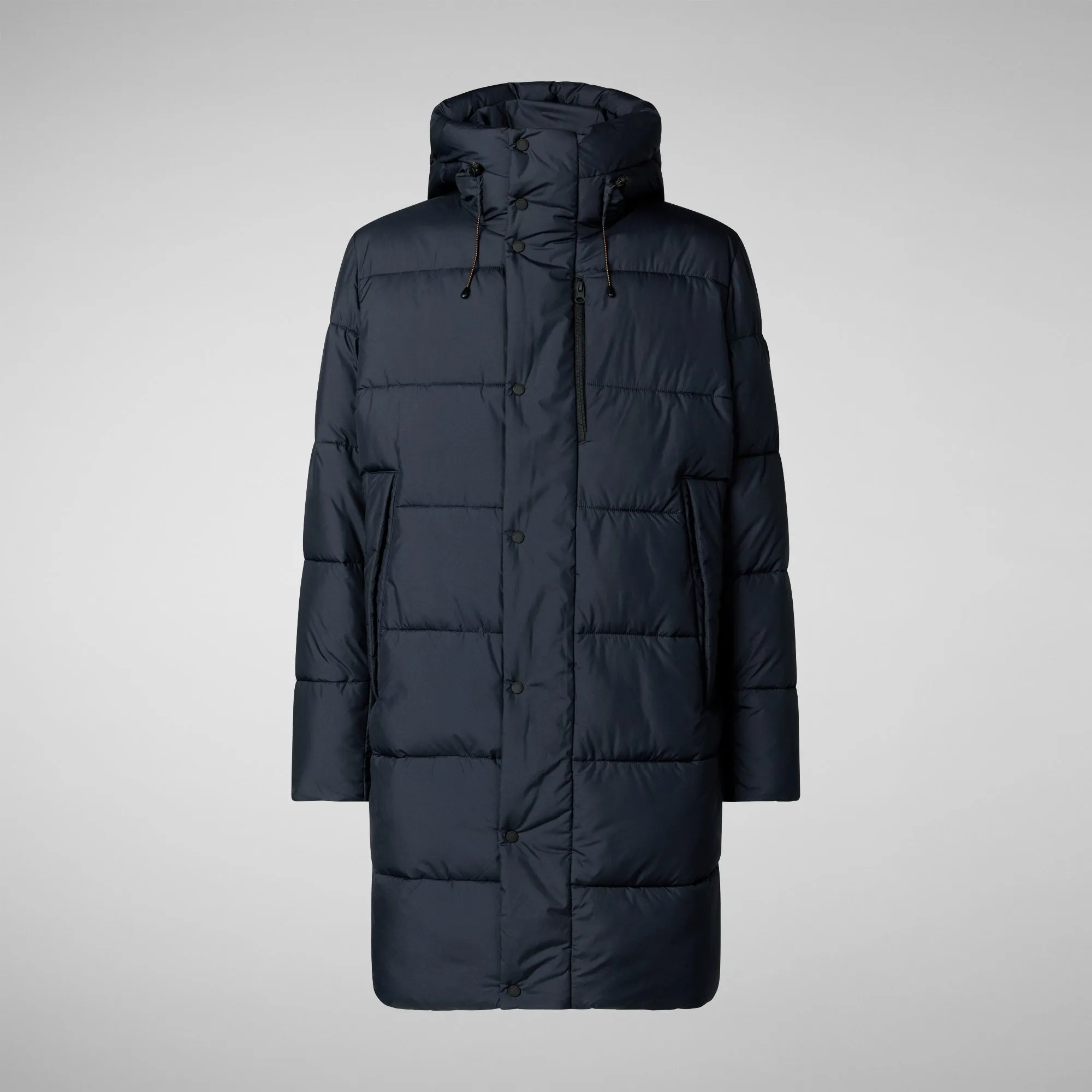 Men's  animal free puffer jacket Damon in blue black