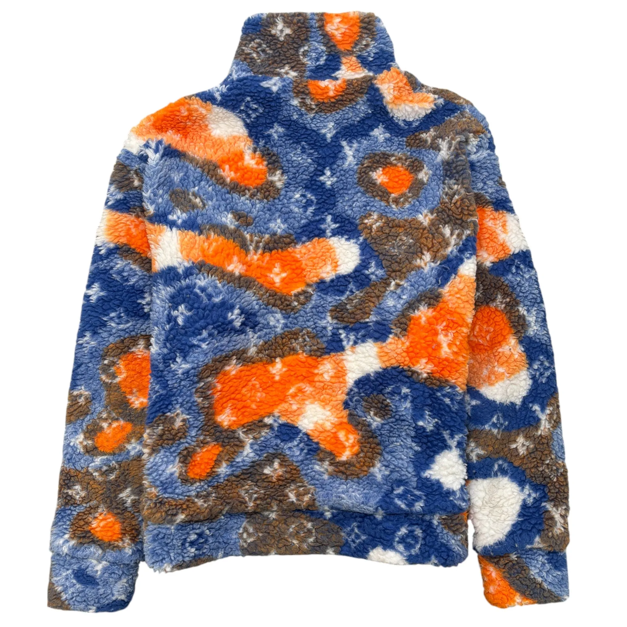 Men's Monogram Fleece Jacket Multi-Coloured Size S