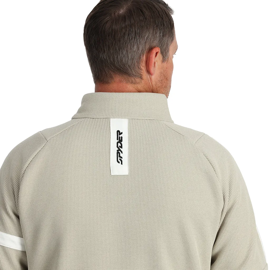 Mens Wengen Bandit Half Zip - Sandstorm