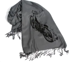 Motorcycle Pashmina Scarf