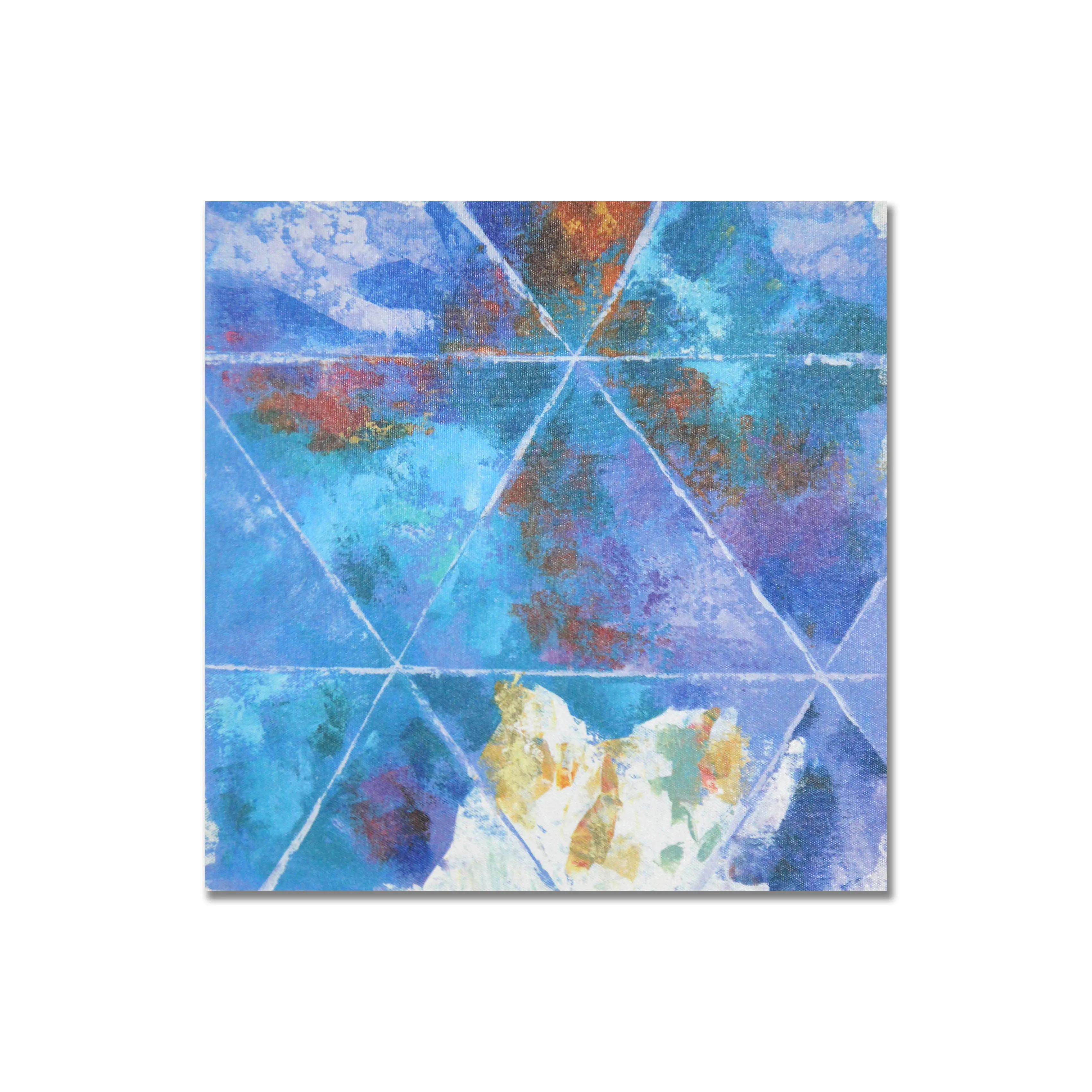 Navy Abstract Wall Art