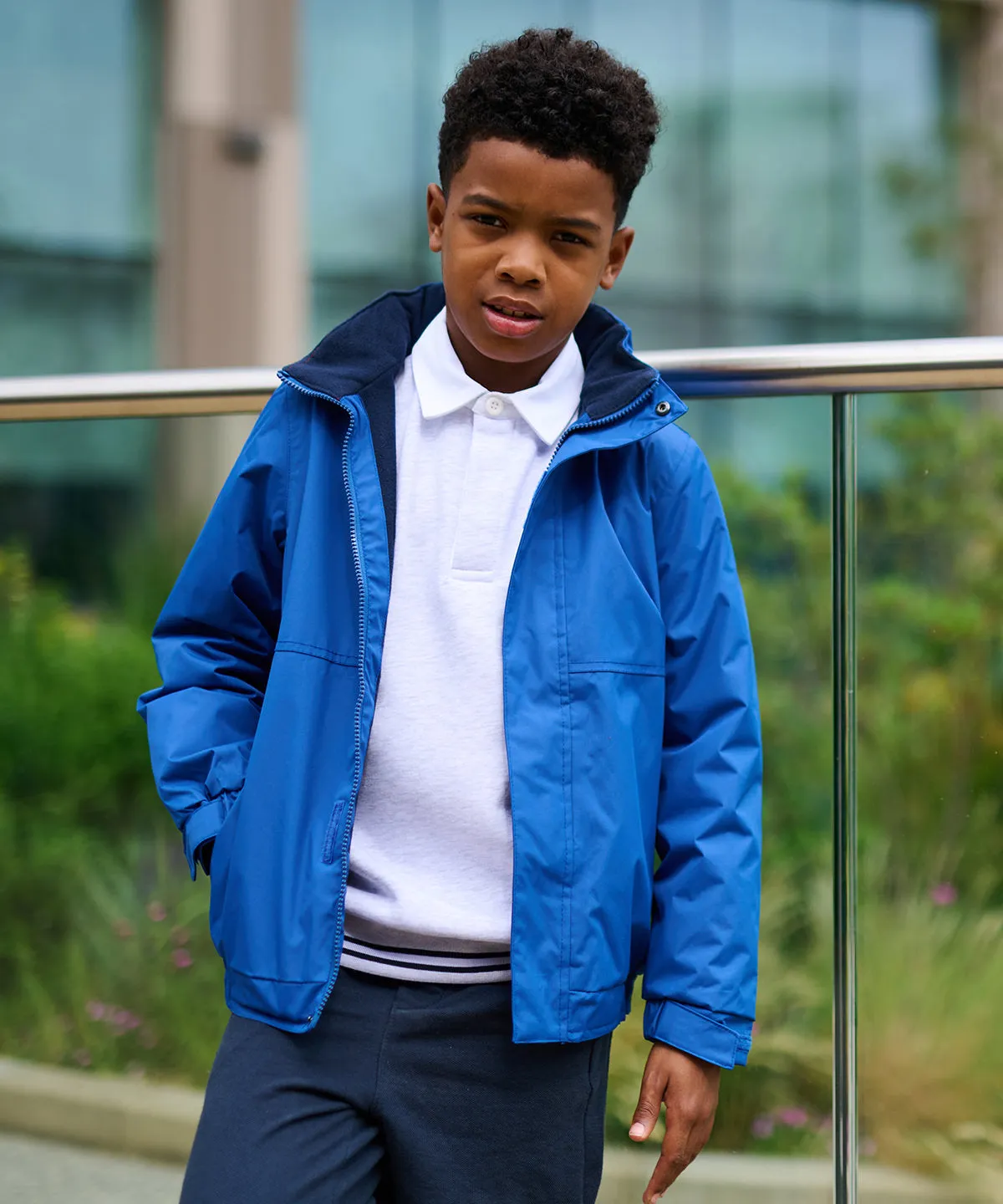 Navy/Navy - Kids Dover jacket