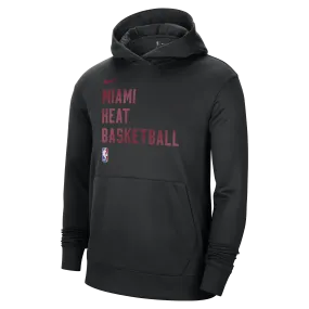 Nike Miami HEAT 2023-24 On-Court Pullover Hoodie