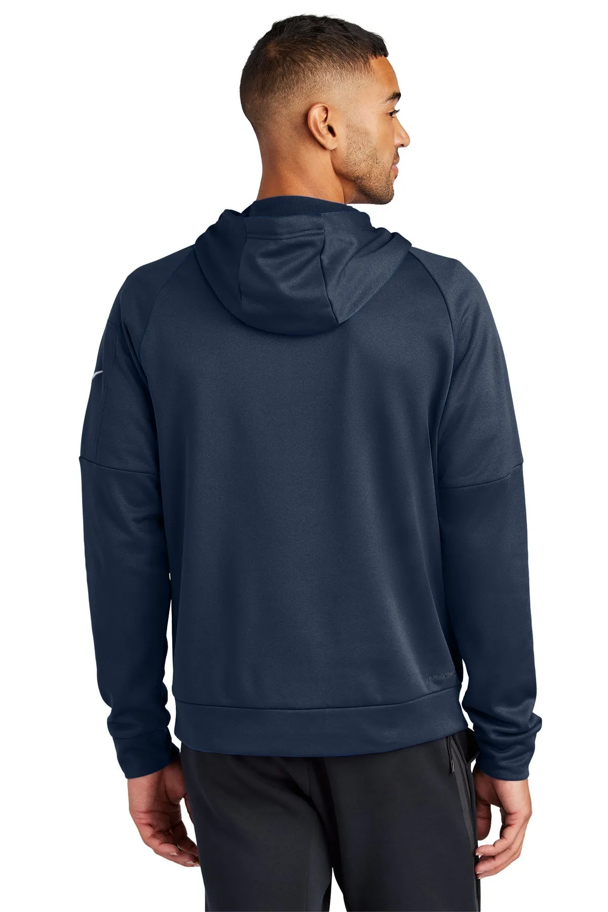 Nike Therma-FIT Pocket Fleece Custom Hoodies, Navy