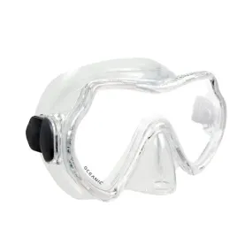 Oceanic Mako 1 Purge Scuba Mask-Clear