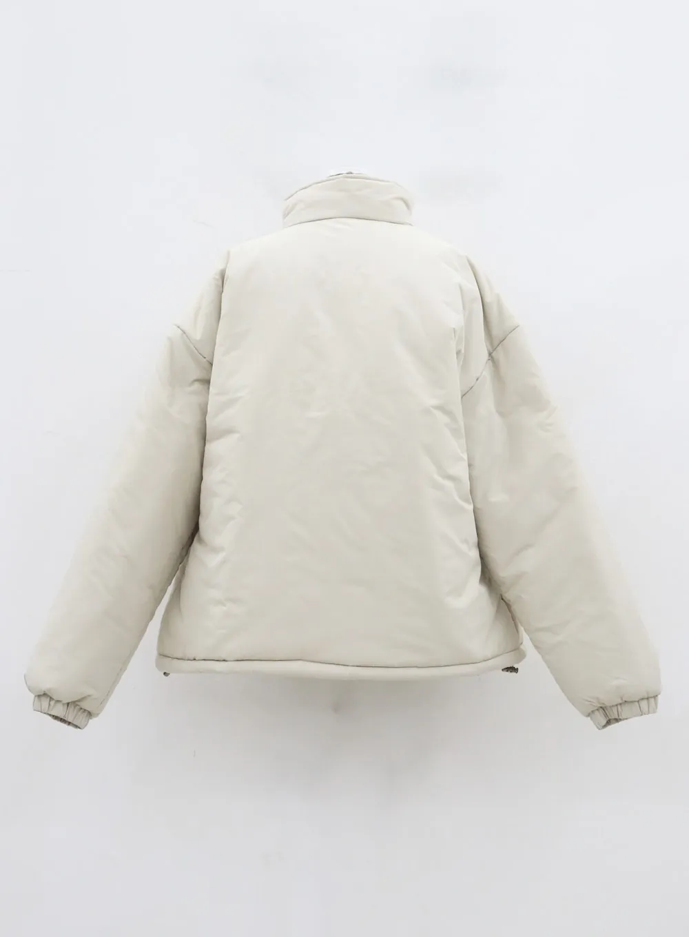 Oversized Zip-Up Puffer Jacket IJ320