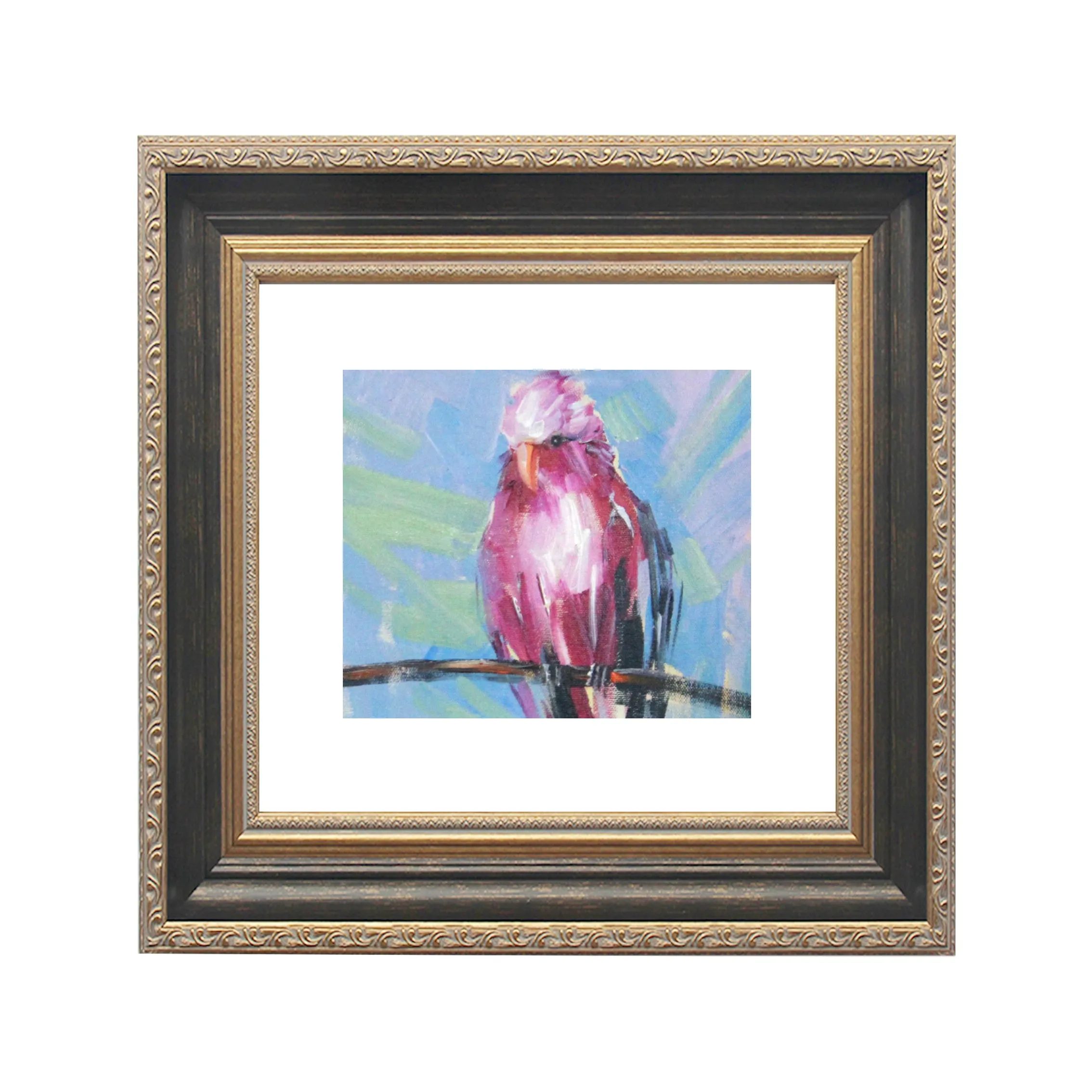 Pink Bird Painting