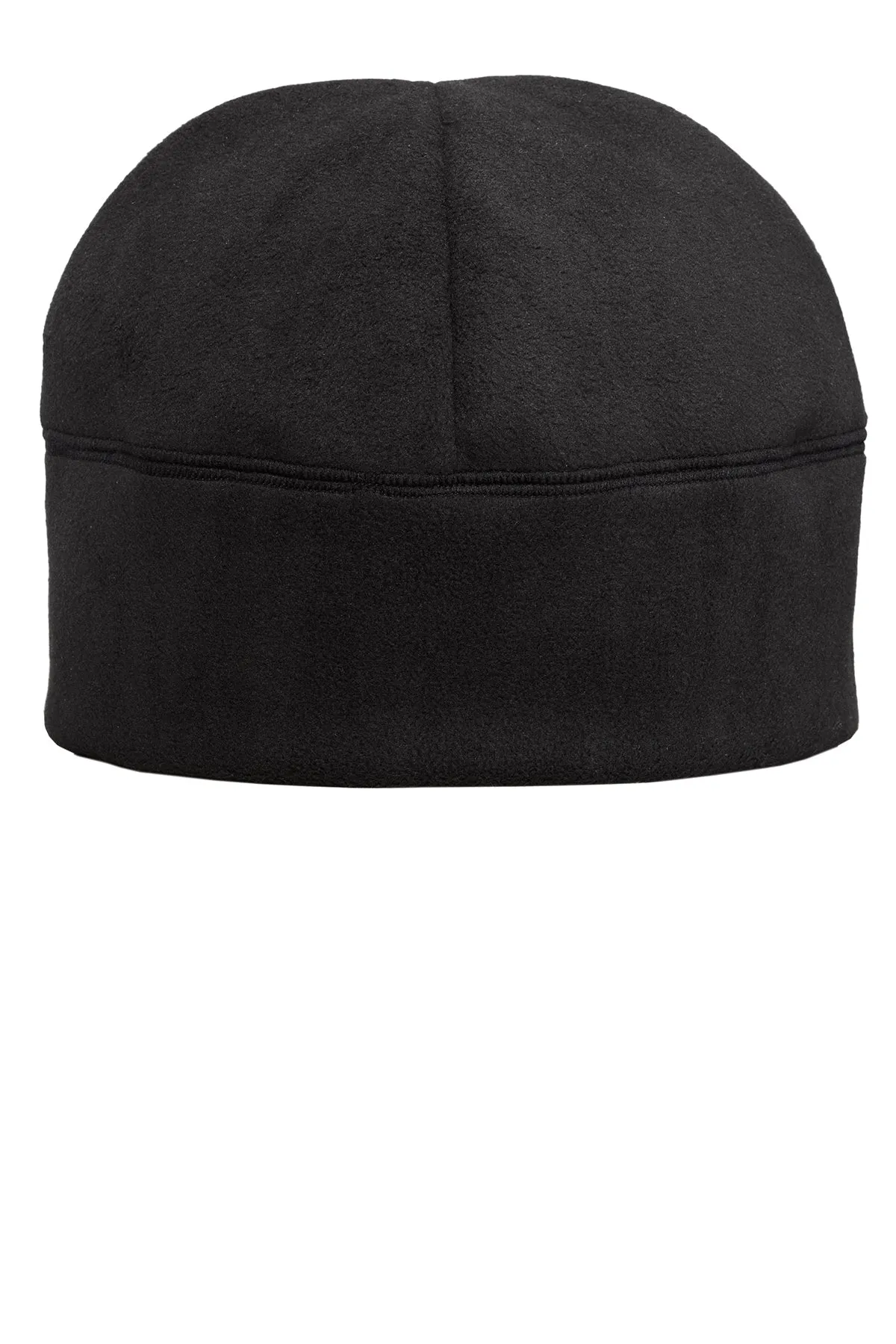 Port Authority Fleece Branded Beanies, Black