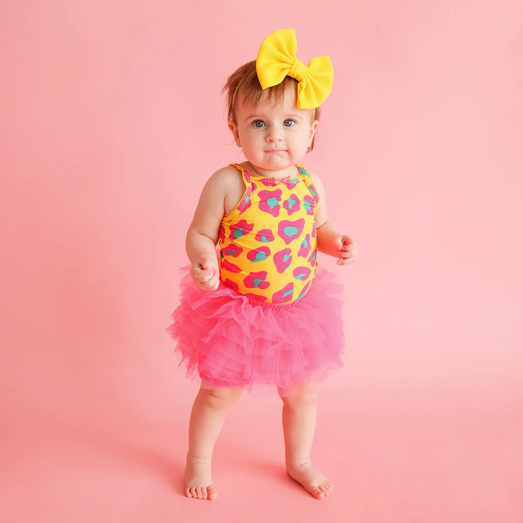 Posh Hot Pink Tulle Bloomer