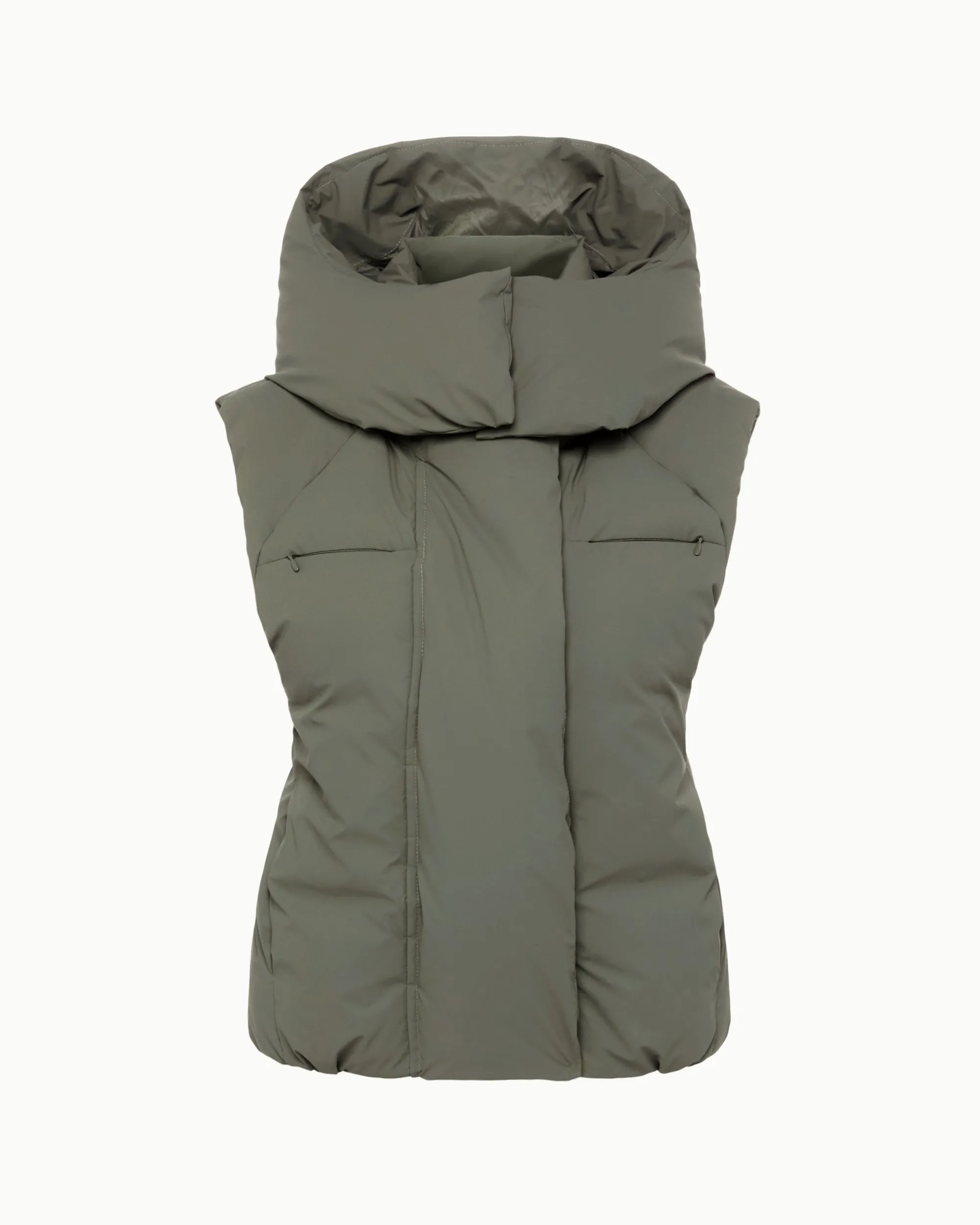 Puffer Vest | Dusty Olive