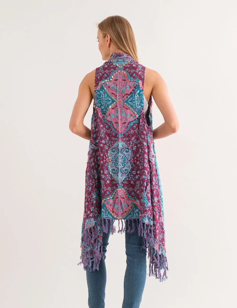 RAJ JAMI THICK STITCH VEST