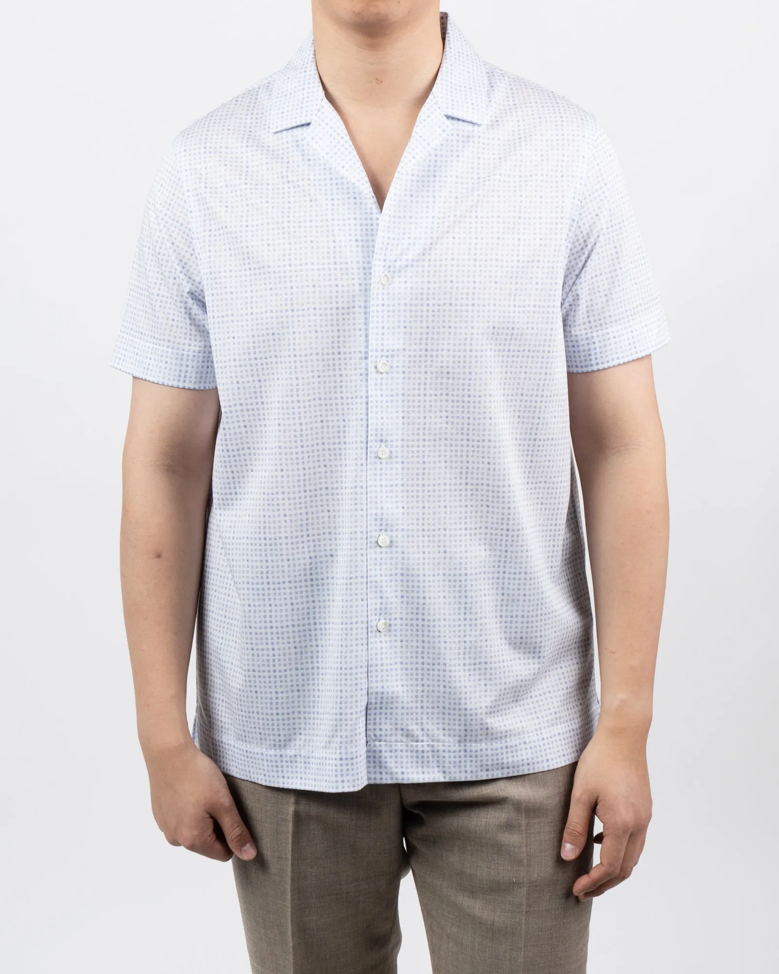 RC Lt.Blue Squares Coolmax SS Shirt