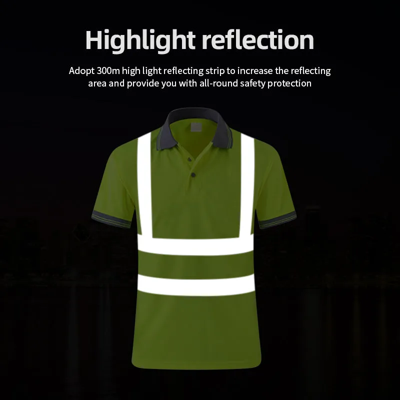 Reflective T-Shirt short sleeve for work(MJ-S39)