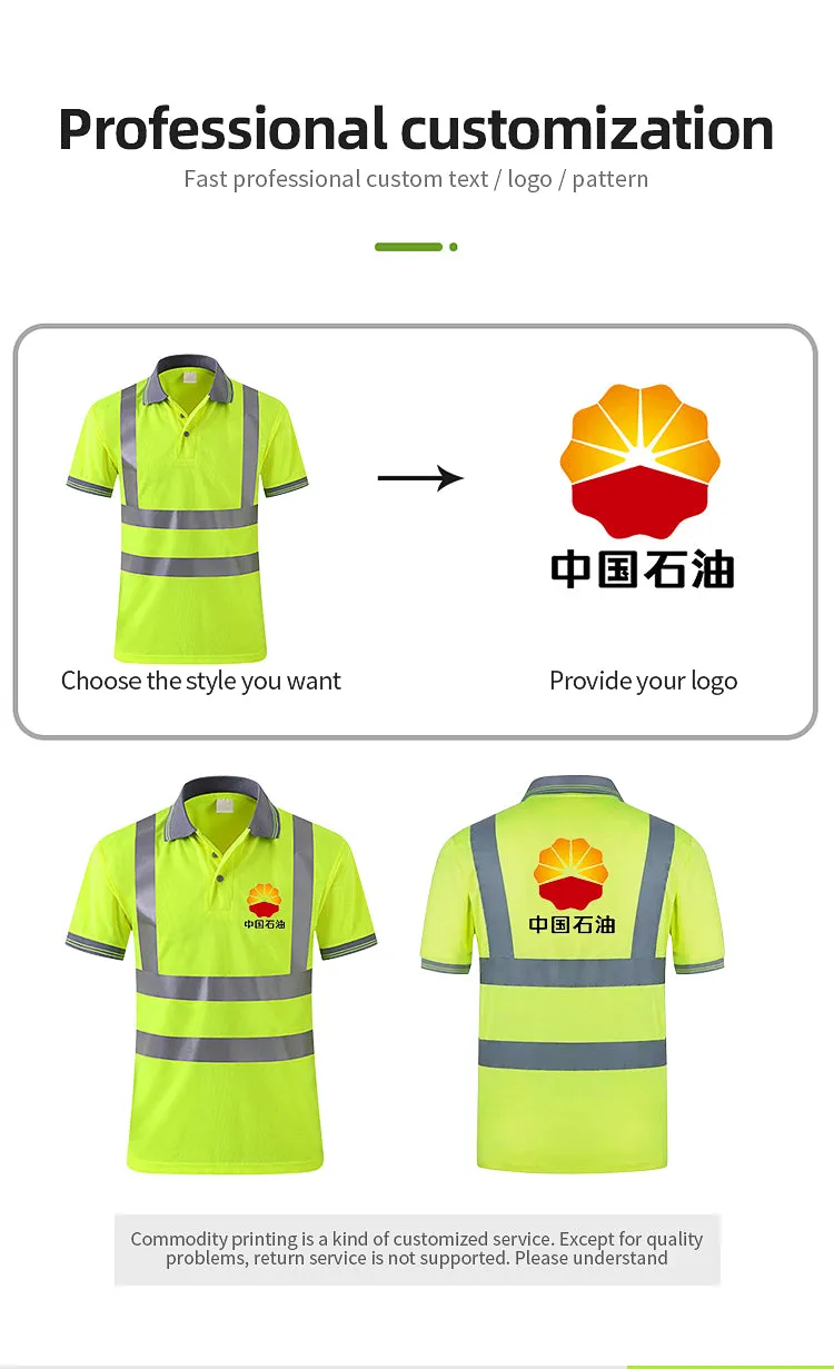 Reflective T-Shirt short sleeve for work(MJ-S39)