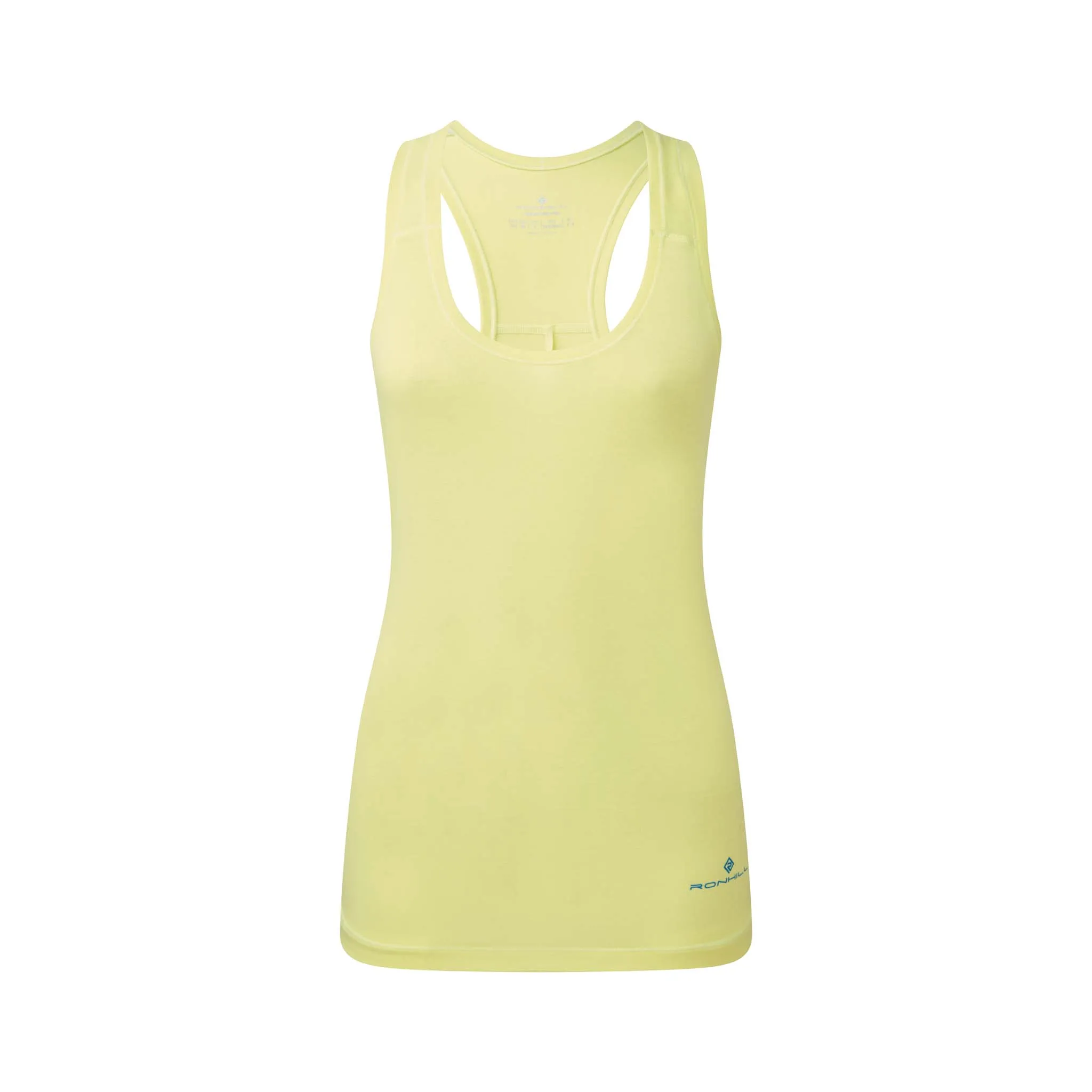 Ronhill | Women's Tech Tencel Vest - Zest Marl/Electric Blue