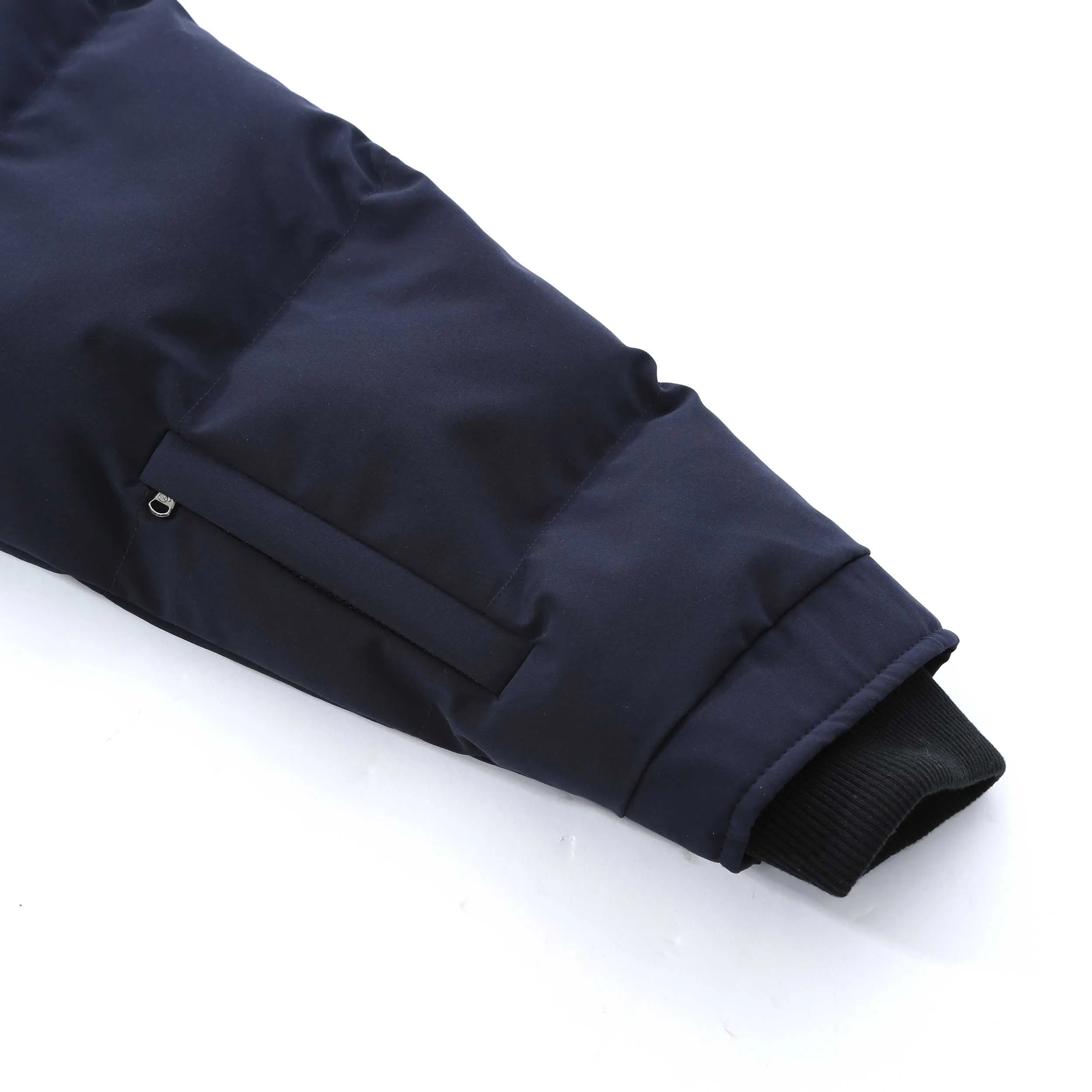 Sandbanks Banks Puffer Jacket in Navy