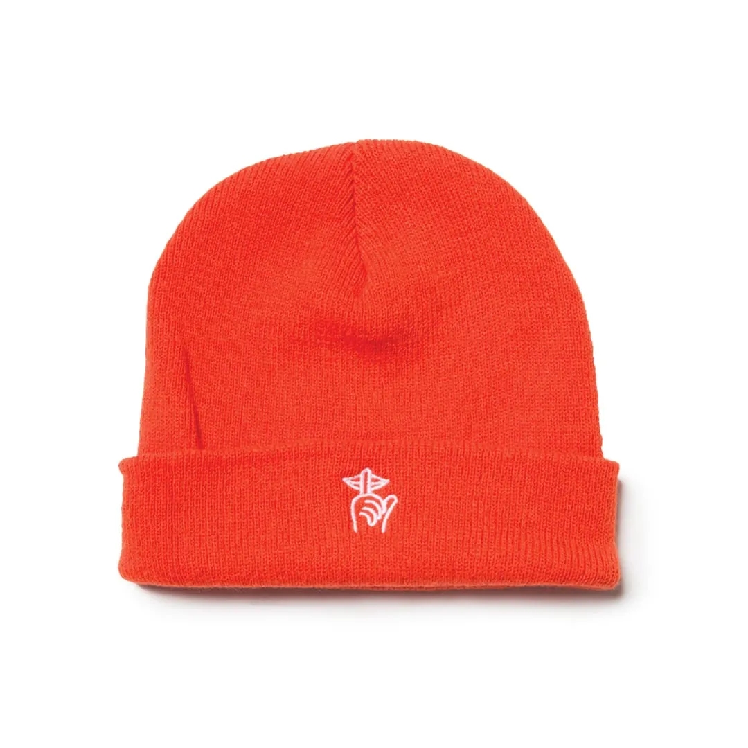 Shhh Beanie - Orange