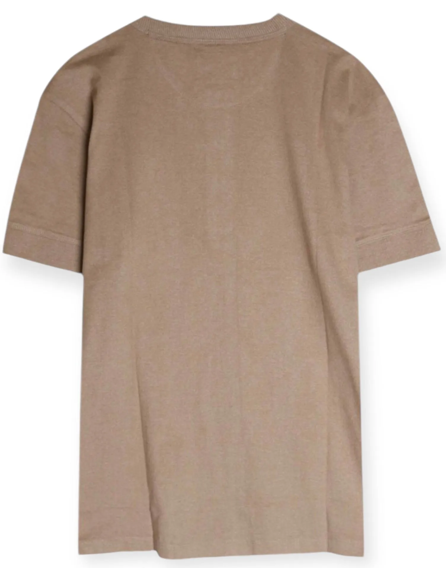 Short Sleeve Henley T-Shirt - Sand