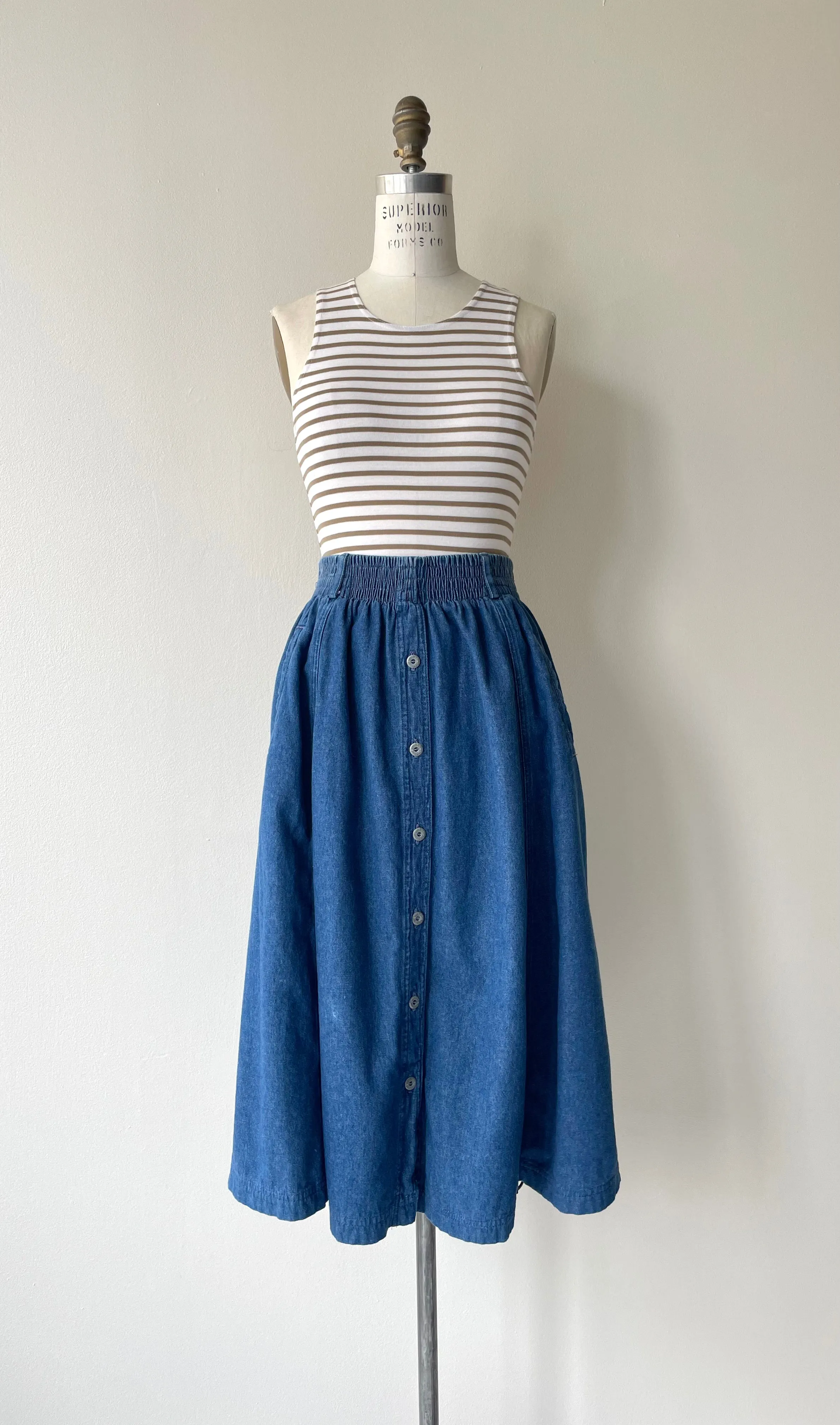 Simone Denim Skirt