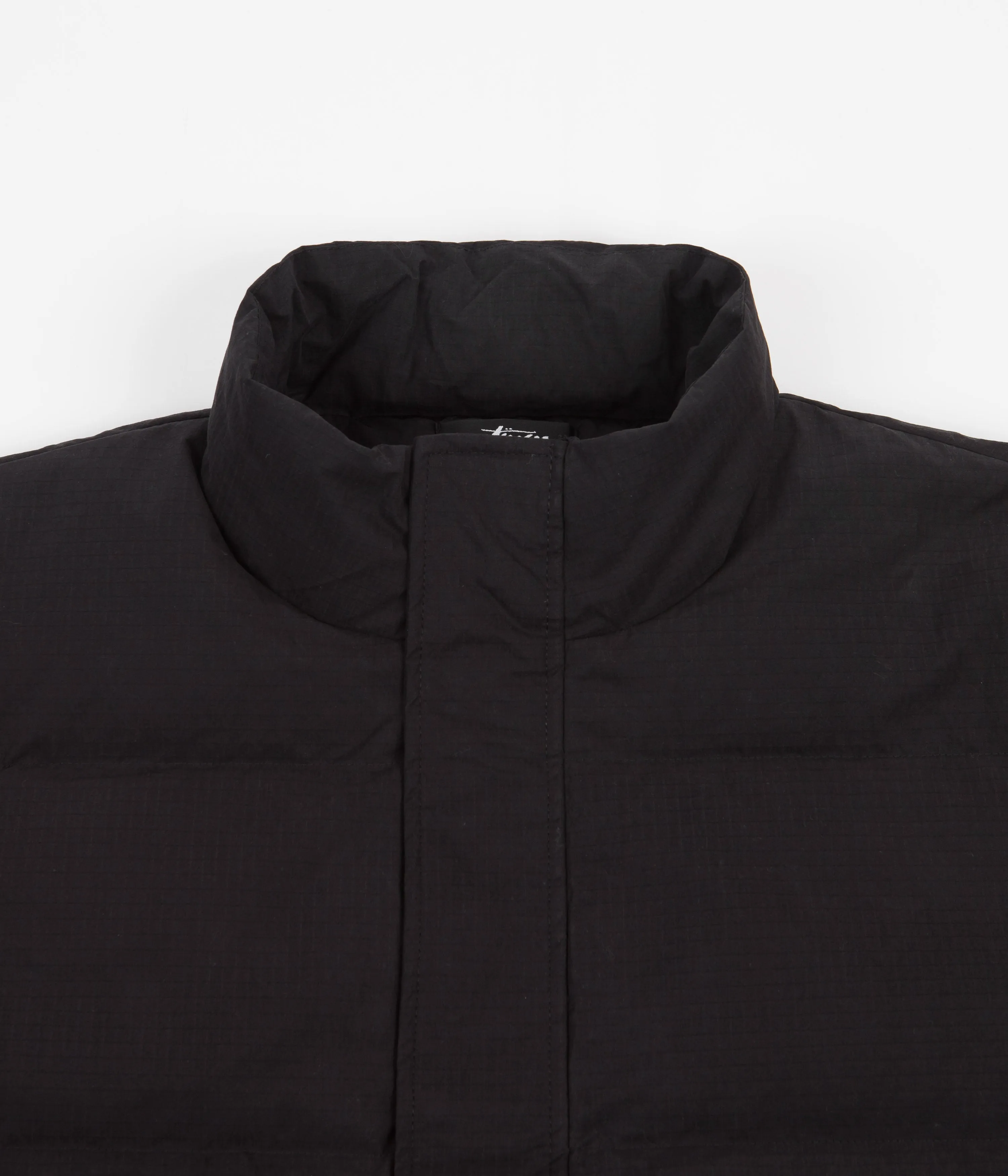 Stussy Solid Puffer Jacket - Black