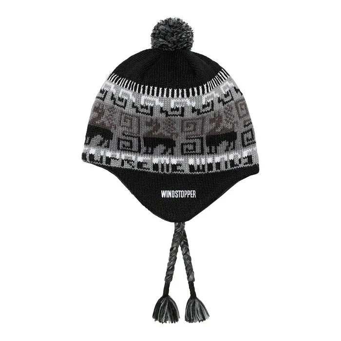 Supreme Chullo WINDSTOPPER® Earflap Beanie- Black