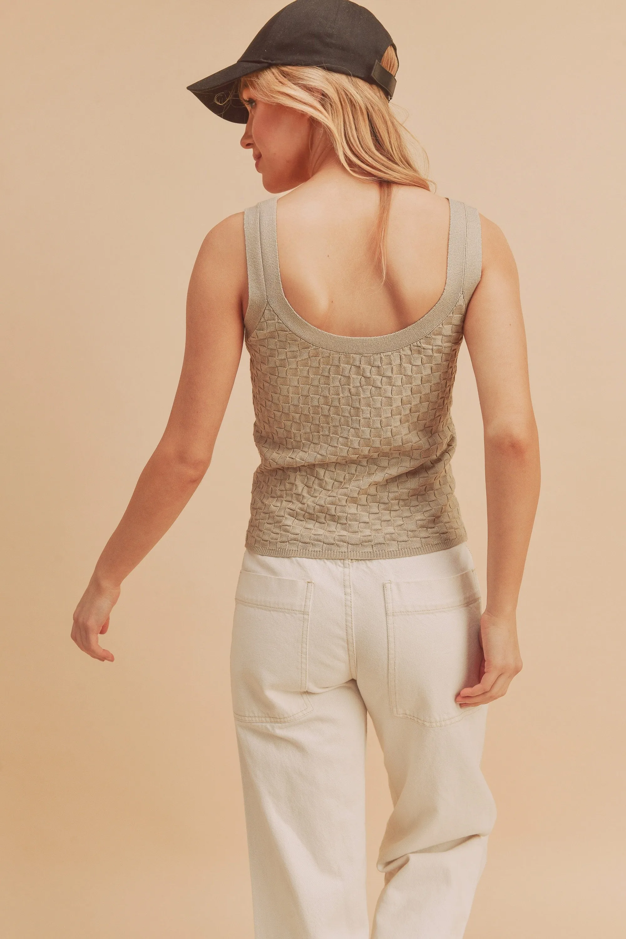 Sweater Knit Tank Top