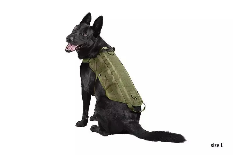 Tactical Dog Vest - Olive Drab