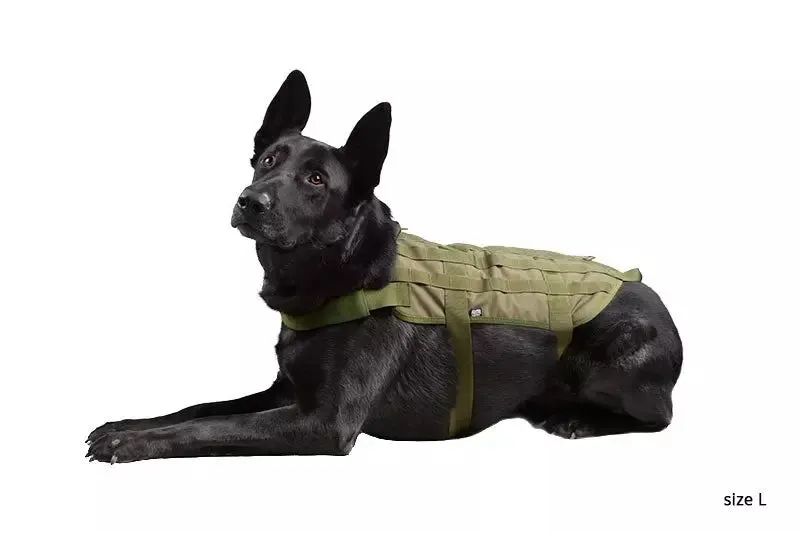 Tactical Dog Vest - Olive Drab