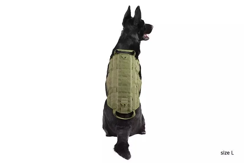 Tactical Dog Vest - Olive Drab